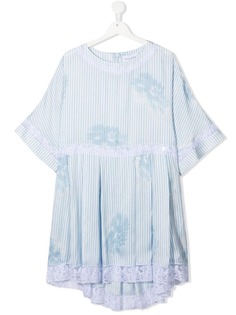 Ermanno Scervino Junior платье с кружевом