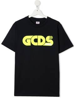 Gcds Kids футболка с круглым вырезом и логотипом