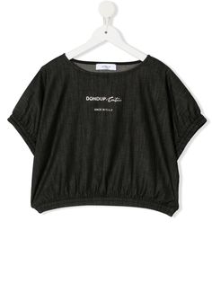 DONDUP KIDS блузка с логотипом