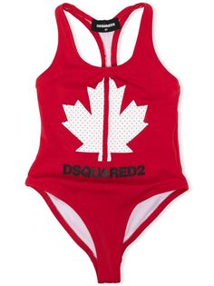 Dsquared2 Kids купальник с принтом