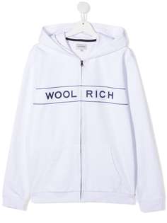 Woolrich Kids худи с логотипом