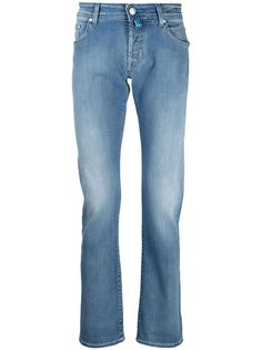 Jacob Cohen прямые джинсы с заниженной талией