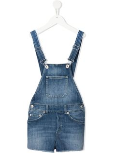 DONDUP джинсовый комбинезон с эффектом потертости