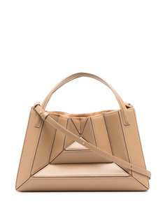 Mlouye сумка-тоут с геометричными вставками