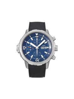 IWC Schaffhausen наручные часы Aquatimer Chronograph Edition Expedition Jacques-Yves Cousteau pre-owned 44 мм