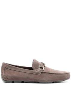 Salvatore Ferragamo лоферы с декором Gancini
