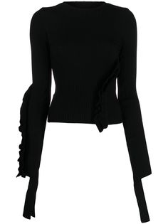 Nº21 трикотажный топ с открытой спиной