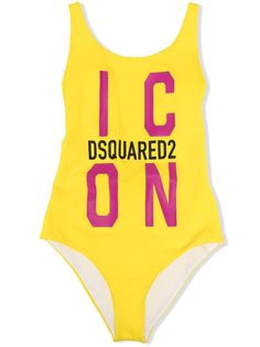 Dsquared2 Kids купальник с принтом Icon