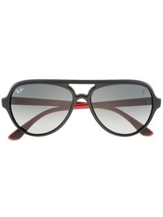 Ray-Ban солнцезащитные очки-авиаторы Ferrari