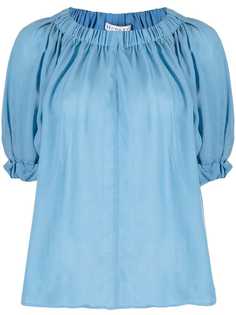 Rejina Pyo блузка с пышными рукавами и сборками