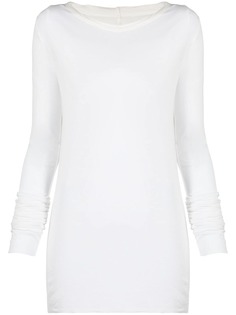 Rick Owens топ из джерси с длинными рукавами