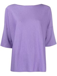 Snobby Sheep джемпер свободного кроя с вырезом-лодочкой