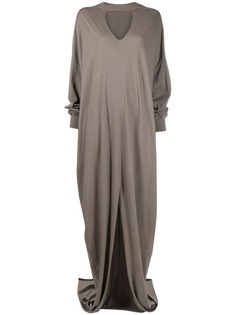 Rick Owens DRKSHDW платье-толстовка оверсайз