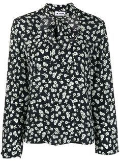 Rixo блузка с вырезами и цветочным принтом