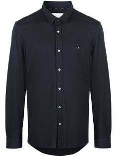 Calvin Klein рубашка с вышитым логотипом