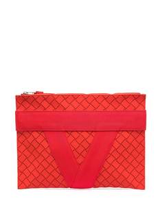 Bottega Veneta клатч с плетением Intrecciato