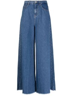 LIU JO расклешенные джинсы с завышенной талией