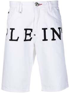 Philipp Plein джинсовые шорты Iconic Plein St. Tropez