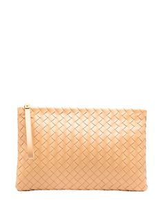 Bottega Veneta клатч с плетением Intrecciato