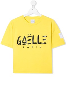 Gaelle Paris Kids футболка с логотипом