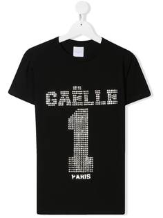 Gaelle Paris Kids футболка с заклепками