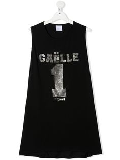 Gaelle Paris Kids платье с логотипом