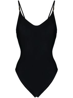 Calvin Klein купальник с V-образным вырезом