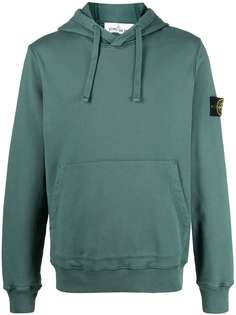 Stone Island худи с нашивкой-логотипом