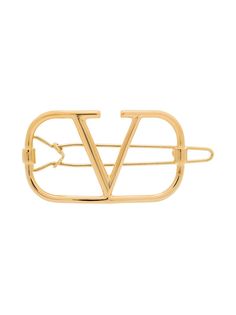 Valentino Garavani заколка для волос с логотипом VLogo