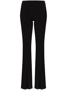 LVIR расклешенные брюки с разрезами