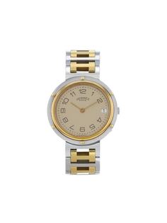 Hermès наручные часы Clipper pre-owned 34 мм 1990-го года Hermes