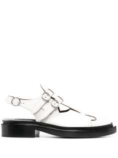 Jil Sander туфли с вырезами