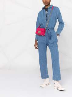 7 For All Mankind джинсовый комбинезон с завязками