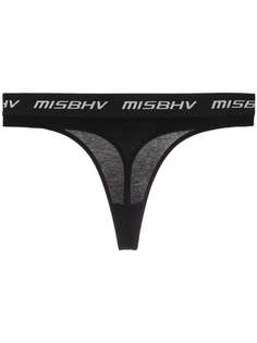 MISBHV трусы-стринги с логотипом