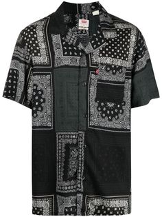 Levis рубашка с принтом