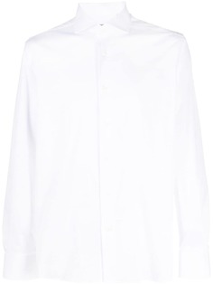Corneliani рубашка с закругленным подолом