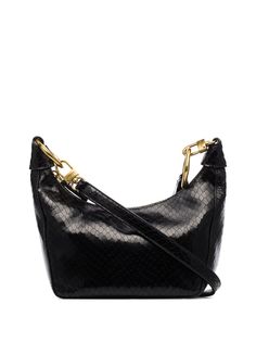 STAUD Holt embossed shoulder bag