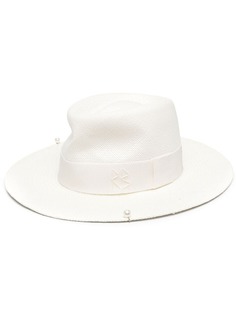 Ruslan Baginskiy соломенная шляпа с жемчугом