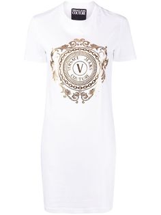 Versace Jeans Couture платье-футболка длины мини