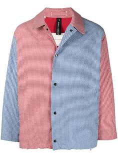 Mackintosh куртка с контрастными вставками