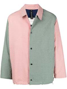 Mackintosh куртка-рубашка с контрастными вставками