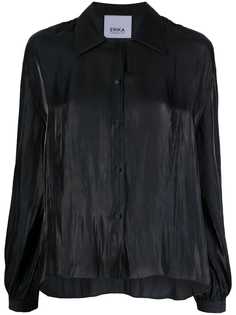 Erika Cavallini рубашка с жатым эффектом