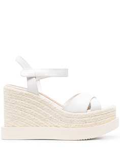 Paloma Barceló эспадрильи на танкетке из рафии