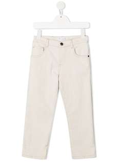Brunello Cucinelli Kids прямые джинсы