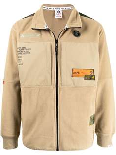 AAPE BY *A BATHING APE® куртка с нашивками