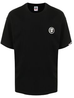 AAPE BY *A BATHING APE® футболка с круглым вырезом и логотипом