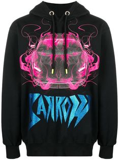 BARROW худи с кулиской и принтом