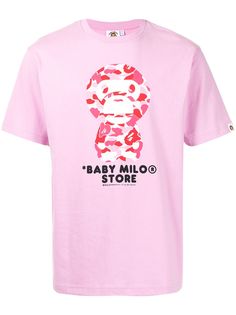 *BABY MILO® STORE BY *A BATHING APE® футболка с принтом Baby Milo