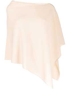 Lamberto Losani кашемировый кейп асимметричного кроя