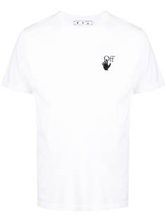 Off-White футболка с принтом Arrows
